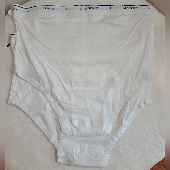 Jockey Men's 2pk Classic Cotton Full Rise Briefs Size 40 (XL) - Picture 4 of 7